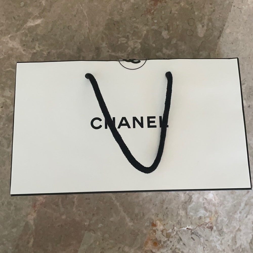 Used Chanel authentic paper bag